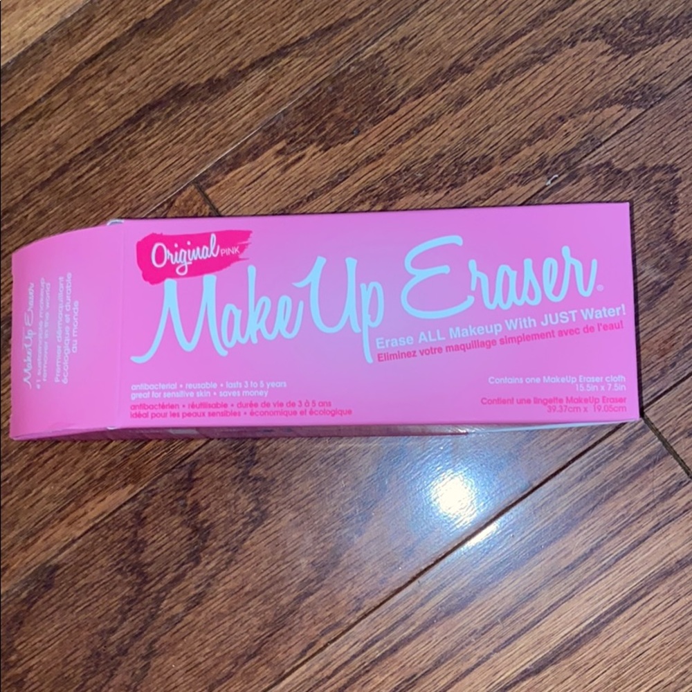 Never been used original pink makeup eraser